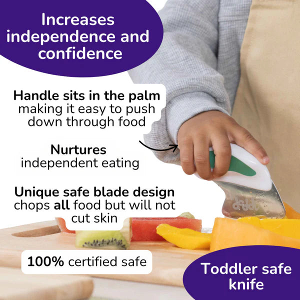 Toddlerių įrankių rinkinys Dusky Rose šakutė + šaukštas + peilis