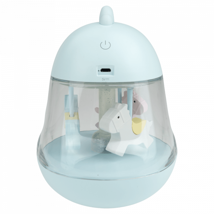 MARY muzikinė dėžutė LED naktinė lemputė RGB mėlyna